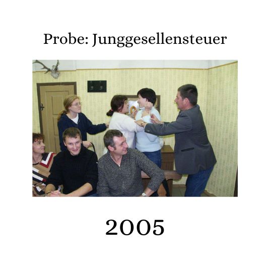 Probe: Junggesellensteuer